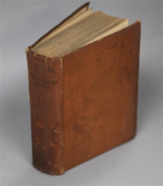 Lewis, Wyndham-Tarr, 1st edition, 1st issue binding, with presentation inscription To my dear Alic(k) Schepler